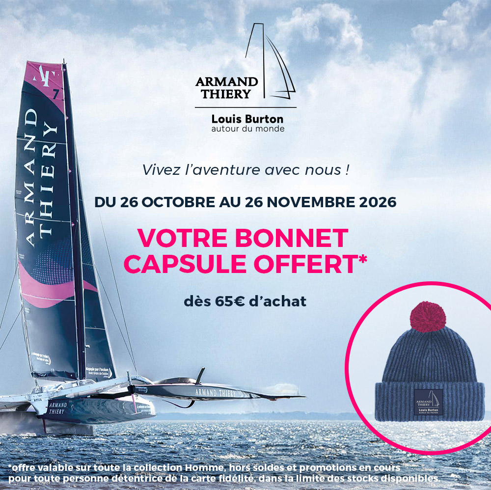 Votre bonnet capsule offert*
