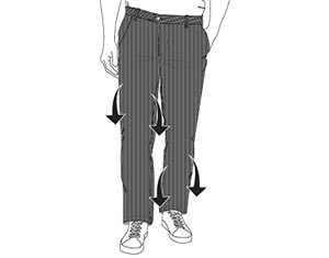 Les Pantalons velours